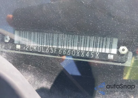 2006 Pontiac Torrent z USA, uszkodzony, nr VIN 2CKDL63F666088458